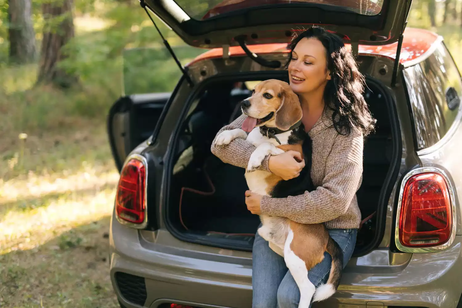 dog back seat cover for Cadillac XT5